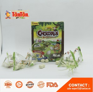 Manufacturer Direct Dinosaur <b>Egg</b> <b>Chocolate</b> Peanuts Colorful Coated Candy Snack for Wholesale Buyers - Product Image 5