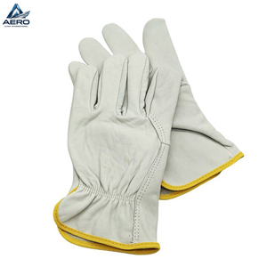 For Wholesale Rate Newest Precision Handling for Industrial & Warehouse Use General Purpose Genuine Leather Driver <b>Gloves</b> - Product Image 1