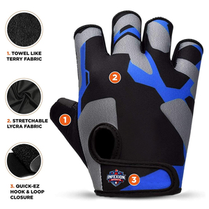 Top Selling Wholesale <b>Weight</b> Lifting <b>Gloves</b> For Gym Workout Cheap Price <b>Weight</b> Lifting <b>Gloves</b> For Fitness <b>Training</b> - Product Image 5
