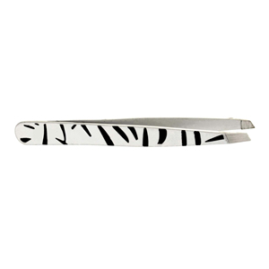 Pinzas para Cejas de Color Mate, Acero Inoxidable Sostenible, Punta Inclinada, Pinzas para Cejas con Logotipo Personalizado - Product Image 6
