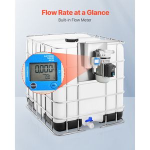 "110V Diaphragm <b>Electric</b> <b>Water</b> <b>Pump</b> for DEF Transfer 8 GPM Self-Priming Mounting Bracket Diesel Exhaust Fluid Urea" - Product Image 5