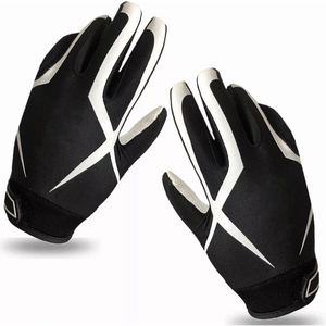 Qaswa Sports Latest Quality Top Trending American Football Outdoor Leather Unisex Gloves Lightweight Non-Slip Waterproof Quick - Product Image 2