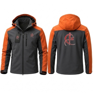 Chaqueta Soft Shell Personalizada, Material de Poliéster Resistente, Diseño Resistente al Viento, Tejido Transpirable, Ajuste Cómodo, Ropa de Trabajo para Exteriores, OEM - Product Image 6