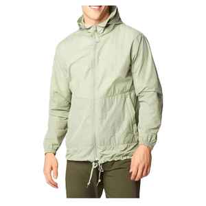 New Design Hooded Camouflage Coated Waterproof Windbreaker <b>Quilted</b> Rain Jacket Front Unisex High Quality Sport Spring Jacket - Product Image 2