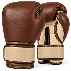 Champs Gear Maßgefertigte Synthetik-Leder Boxhandschuhe Verstellbarer Handgelenkriemen Klettverschluss Weiße Einfassung Outdoor-Training - Product Image 6