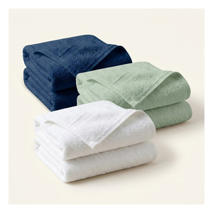 Serviette de bain en coton de qualité supérieure, très absorbante, en tissu éponge doux, pour la maison, l'hôtel, le spa et les centres de villégiature - Product Image 3