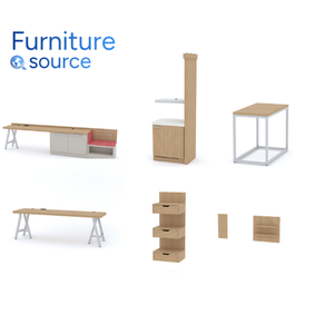 เฟอร์นิเจอร์ห้องนอนแฮมป์ตันอินน์ทันสมัย-MDF/HPL เฟอร์นิเจอร์ห้องนอนสำหรับโครงการส่งตรงจากโรงงานเวียดนาม - Product Image 2