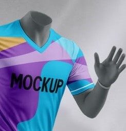 ชุดยูนิฟอร์มอเมริกันฟุตบอลคุณภาพสูง ระบายอากาศได้ดี พิมพ์ลายสวยงาม แขนสั้น ดีไซน์ปรับแต่งได้ ผลิตจากโพลีเอสเตอร์ 100% ราคาประหยัด - Product Image 4