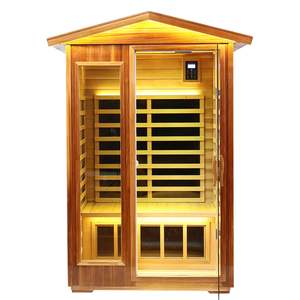 Sauna extérieur à infrarouge lointain pour deux personnes - Product Image 1