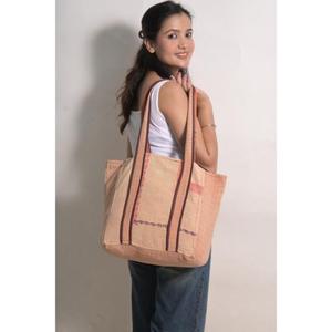 Bolso Tote de Algodón Kantha Estilo Boho Indio, Hecho a Mano, Bolso de Hombro para Mujer, Bolso para Compras y Mercado - Product Image 1
