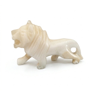 Figurines de lion en onyx vert, design de logo personnalisé, décoration artisanale pour la maison, CROXX LINC INTERNATIONAL OEM ODM - Product Image 5