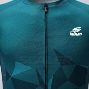 Vêtements de cyclisme sur route personnalisés, veste de cyclisme avec option de logo personnalisé, fermeture éclair intégrale, poches avant et arrière pour la pratique en équipe, adultes, séchage rapide - Product Image 6