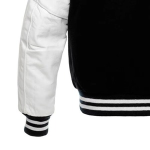 Wholesale High Quality Men's <b>Canvas</b> Varsity <b>Jacket</b> Stand Collar Front Customizable Design Breathable Windproof Winter <b>Jacket</b> - Product Image 3