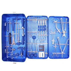 Farhan Products & Co Ensemble de vis pédiacres ENT de 5,5 mm en acier inoxydable réutilisable et stérilisable 10 pièces certifié CE/ISO - Product Image 1