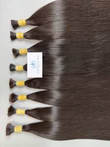 Top <b>Sale</b> 100% Virgin Vietnamese <b>Hair</b> Soft and Smooth Bulk Raw Human <b>Hair</b> <b>Extensions</b> High Quality From Vietnam - Product Image 4
