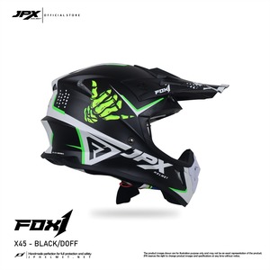 Casco JPX Fox1 Motif X 45 Supermoto Cross: Protección Superior y Estilo Audaz para la Experiencia Definitiva de Motocross - Product Image 2