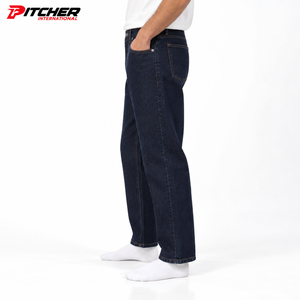 Wholesale <b>Mens</b> <b>Carpenter</b> Streetwear <b>Jeans</b> Heavyweight Cotton Denim Utility Pockets Custom Label - Product Image 3
