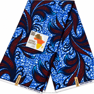Wholesale Dobby 120GSM Ankara Wax Fabric African Printed Canvas Fabric for <b>Dresses</b> Skirts Tops Clothing Curtains and Boys - Product Image 6