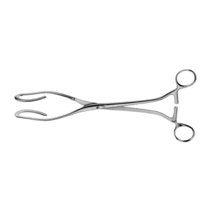 Pinzas de sujeción uterina de acero inoxidable de alta calidad, instrumento quirúrgico obstétrico, suministro OEM - Product Image 2
