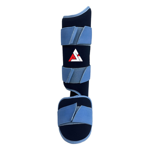 Protège-tibias de baseball en cuir sur mesure, protection de frappe de haute qualité, qualité professionnelle, logo personnalisé - Product Image 1