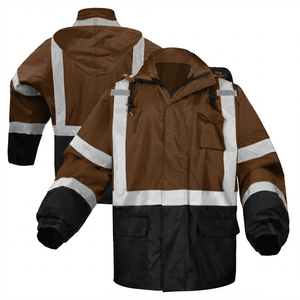 Customizable American Baseball Uniform for Men Winter <b>Fleece</b>-<b>Lined</b> Varsity <b>Jacket</b> Casual Top Embroidered Zipper Button Printed - Product Image 2