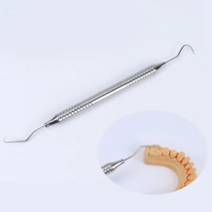 <b>Scraper</b> Mouth Mirror Oral Hygiene Set Teeth Cleaning Tools High Quality Stainless Steel 3pcs Basic Dental Tool Kit Ergonomic - Product Image 5