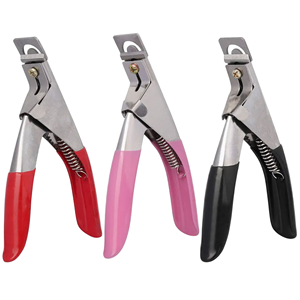 Coupe-ongles professionnel en acier inoxydable avec bord incurvé, emballage sous blister coloré, faux coupe-ongles pour doigts - Product Image 1