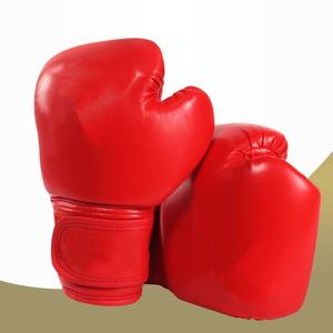 Gants de boxe en cuir de vachette véritable de haute qualité, logo personnalisé, couleur et taille sur mesure / Style à lacets pour l'entraînement (OEM) - Product Image 4