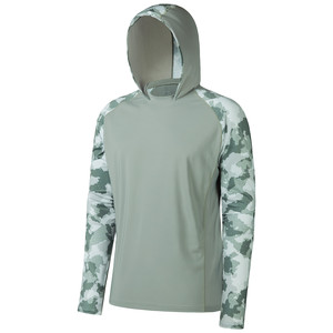 Chemise à manches longues pour homme avec logo imprimé personnalisé, UPF 50+, séchage rapide, pêche, 2035, 100% polyester, grande taille - Product Image 4