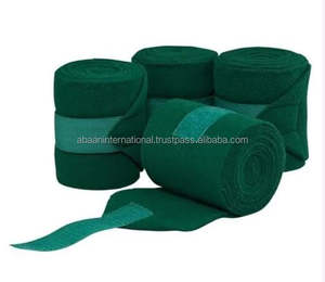 Vendaje de caballo de lana Polar GSM 280 de alta calidad hecho en La India Logotipo OEM Tendencia Producto de cuidado de caballos de bajo precio - Product Image 5