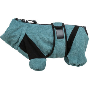 Accappatoio e Tuta Blu Petrolio Taglia L per Animali Domestici - Product Image 2