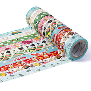 Acrylic Waterproof Single Sided Japan Made Customizable Japanese Paper Masking <b>Tape</b> with Mount Fuji Design - Product Image 5