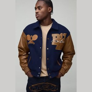 Chaquetas de Invierno Personalizadas para Hombre, Chaquetas Acolchadas con Mangas Desmontables, Chaquetas Gruesas y Cálidas para Hombre - Product Image 1