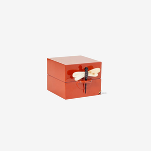 กล่องไม้เคลือบเงาลายแมลงปอ งานแฮนด์เมด ดีไซน์สวยงาม ขายดี ผลิตจากเวียดนาม - Product Image 1