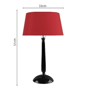 Lampe de table en aluminium noir brillant cubiste avec abat-jour tambour beige, lumière de chevet géométrique moderne pour bureau ou salle d'étude, vente en gros OEM - Product Image 5