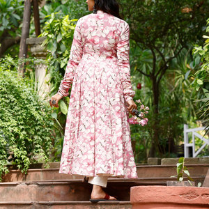 Vestido Largo Estampado Floral para Mujer, Tela Transpirable, Material Suave y Cómodo, Ropa Casual de Moda para Mujer - Product Image 2