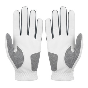 Guante de Golf Personalizado de Cuero PU Blanco Antideslizante para Mano Derecha, Unisex, con Cierre de Tirón, Transpirable, Cómodo, Duradero y Ajustable - Product Image 5