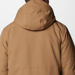 เสื้อโค้ทขนเป็ดผู้ชายสำหรับฤดูหนาว ขายตรงจากโรงงาน ปิดซิป มีกระเป๋า แขนยาวเต็มตัว - Product Image 4