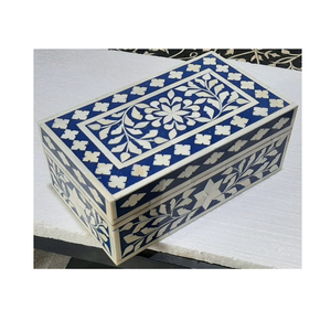 High Gloss Finished Bone Inlay <b>Keepsake</b> Organizer Jewelry <b>Box</b> & Shelf <b>Box</b> Luxury Shell Jewelry Organizer Wedding Festive Gifting - Product Image 1