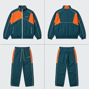 Veste de survêtement coupe-vent vintage pour homme personnalisée - Faible MOQ, vente en gros, fabricant OEM, vêtements de sport B2B - Product Image 6