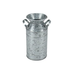 New Arrival Manufacturer & Exporter of Galvanized Milk Container Classic Indian Stylish Planter Handmade Milk Can - Product Image 5