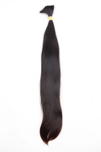 NAJIR HAIR HUB ผมต่อแบบตรงอินเดียแท้ชนิด Remy สีน้ำตาลเข้ม 100 กรัม แบบ Pre-Looped สไตล์ 1 - Product Image 2