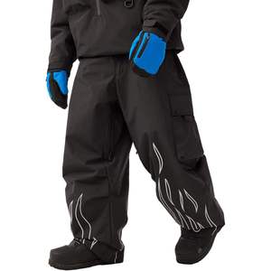 Pantalones de Snowboard Unisex de Poliéster/Algodón, Holgados, Impermeables (10.000 mm), Transpirables, con Aislamiento de Lana Ecológica, para Hombre y Mujer, OEM - Product Image 6