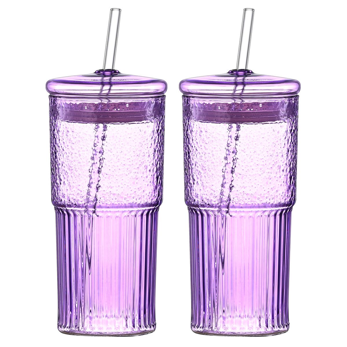 purple 2 pcs Color