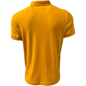 เสื้อโปโลผู้ชายสไตล์กอล์ฟสีเหลืองผ้าฝ้ายคุณภาพสูงขายส่งแบบกำหนดเอง เสื้อโปโลพิมพ์ลายขายดีสำหรับผู้ชาย - Product Image 6