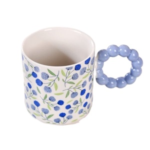 Cartoon-Themed Cute Ceramic <b>Mug</b> <b>with</b> Gift Box for Kids & Teens Solid Colors Customizable Packaging - Product Image 3