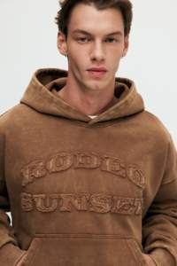 Sudadera con capucha para hombre al por mayor, con cremallera, estampado personalizado, de algodón grueso, estilo casual urbano - Product Image 4