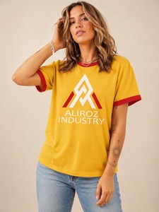 เสื้อยืดผ้าฝ้ายสำหรับผู้หญิงที่มีวัสดุที่ระบายอากาศได้ดี น้ำหนักเบา ให้ความสบายเหนือระดับ และดีไซน์ทันสมัย - Product Image 1