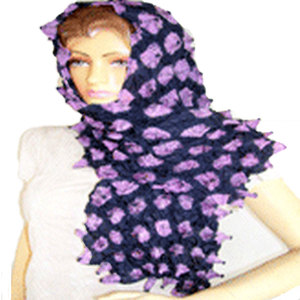 Elegante Pañuelo Étnico de Seda con Estampado Tie-Dye Bandhani, Largo, Lujoso, Tradicional, Suave y Ligero, Accesorio de Moda para Mujer - Product Image 2