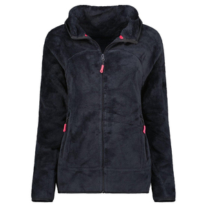 Custom Women's <b>Quilted</b> Breathable Polar Fleece Jacket with Stand Collar Full Zip up Detachable Hat for Outdoor Winter Use - Product Image 5